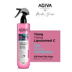 Agiva Ylang Ylang Liposom C Çift Fazlı Fön Suyu 400 ml - Isıya Karşı Koruma & Bitkisel Bakım