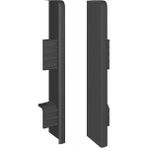 AGK Espumo PVC Kompozit Süpürgelik 8 cm 2,40 m | Suya ve Darbeye Dayanıklı | Antrasit ESP205