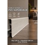 Agk Esquero Açılabilir Kapaklı Kablo Kanallı Pvc Süpürgelik 250 cm Suya, Neme ve Darbeye Dayanıklı, ESQ602