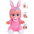 Ağlayan Ve Konuşan Et Bebek 20 Cm Su İçen Bebek Oyuncağı 3+ Yaş Açık Pembe
