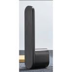 AGM Italyan Minimalist Ekolojik Kapı Kilidi Kolu, Yatak Odası Sessiz Kapı Kolu Kilidi, Manyetik Emme Kapı Kolu , Ekolojik Kilitli Kapı Kolu - Siyah