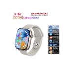 Agm Teknoloji HK10 Pro Max Plus AMOLED Akıllı Saat Erkek Kadın Spor Saatler Serisi 10 APP AI Robot Smartwatch Güm