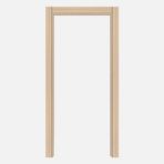 Agno Door Soft Meşe Melamin Kasa Pervaz Takımı 87x201 cm