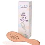 Agon Doğal Keçi Kılı Yumuşak Bebek Saç Fırçası