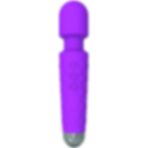 Agorshop 20 Modlu Güçlü Magic Massager Mor Masaj Aleti Vibratör