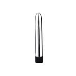 Agorshop Ayarlanabilir Hızlı Metal Vibrating Anal Ve Vajinal Metal Vibratör Silver