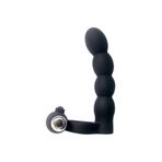 Agorshop Çift Yönlü Ilişki Sağlayan Halkalı Anal Beads Vibratör Black