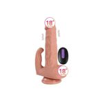 Agorshop Dildo Series Austin Sallama Modlu Dual Titreşimli Realistik Penis 21.5 Cm