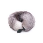 Agorshop Fox Tail Black Slikon Anal Plug