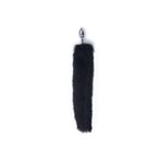 Agorshop Love Siyah Tilki Kuyruklu Metal Anal Plug