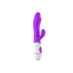 Agorshop Meybix Ultra Esnek Yapıda Klitoris Uyarıcı Rabbitli Vibratör Mor