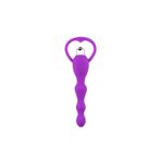 Agorshop Pleasure Slicone Anal Beads Vibratör Purple