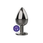 Agorshop Purple Jewellery Medium Lüks Çelik Anal Plug
