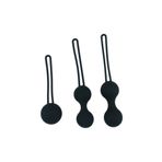 Agorshop Slicone Metal Jiggles Kegel Egzersiz Top Set Black