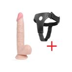 Agorshop Strapon Belden Bağlamalı Mars 20 Cm Belden Bağlamalı Penis Strapon