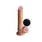 Agorshop Uzaktan Kumandalı Oynar Başlı Şarjlı Dildo 20 Cm