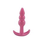 Agorshop Yüksek Kalite Parlak Yüzey Jel Dokulu Anal Plug
