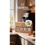 AGOSTO Tanışma Seti-4x120 ml-Çikolata-Karamel-Beyaz Çikolata-Vanilya (Kahve Şurubu Seti)