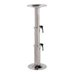 Agr 3 Katlı Krom Masa Ayagı 30-71Cm Tekne Ve Karavan Icın Paslanmaz 304