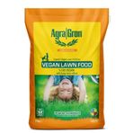 AgraGron Vegan Lawn Food %100 Bitkisel Menşeli Çim Gübresi / Doğal Çim Coşturan Gübre 6 kg Alman Lisanslı