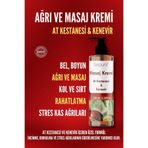 Ağrı Ve Masaj Kremi, At Kestanesi Ve Kenevir Içeren Eklem, Boyun ve Sırt Ağrı Masaj Kremi 100 ml