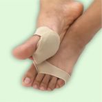 Ağrıyan Ayaklar Için Kumaş Kaplı Silikon Metatarsal Ped