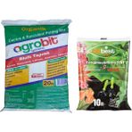 Agrobit Akıllı 20lt Kaktüs Toprağı + Bitbest Bio 10lt Bitki ve Saksı Toprağı