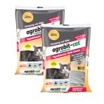 Agrobit Cat Bebek Pudrası Koku Doğal Bentonit 2x10 lt Kedi Kumu