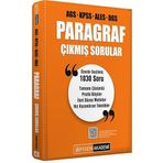 AGS KPSS ALES DGS Paragraf Çıkmış Sorular