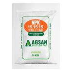Agsan 5 Kg Npk 15.15.15 Npk Gübre Meyve Sebze Bitki Çiçek Gübresi