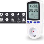 Agt Priz Tipi Wattmetre Enerji Tüketim Ölçer Prizi