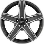 Agt Wheels 16 İnç 5*98 Et40 Füme Jant Takımı (J-4587)