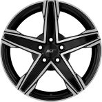 Agt Wheels 16 İnç 5*98 Et40 Siyah Jant Takımı (J-4586)