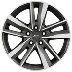 AGT Wheels 17 inç 5*100 ET40 Füme Jant Takımı (J-6190) (Default Title)