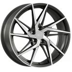 Agt Wheels 18 İnç 5*112 Et35 Füme Jant Takımı (J-4652)