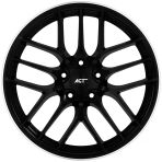 Agt Wheels 18 İnç 5*114 Et35 Siyah Jant Takımı (J-4665)