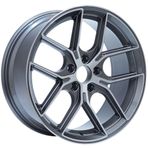AGT Wheels 19 inç 5*112 ET30 Siyah Jant Takımı (J-4698) (Default Title)