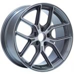 Agt Wheels 19 İnç 5*112 Et30 Siyah Jant Takımı (J-4698)