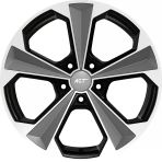 Agt Wheels 19 İnç 5*112 Et38 Gri-Siyah Jant Takımı (J-4694)