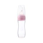 Agubugu Baby Kaşıklı Mama Biberonu - 120 ml - Pembe