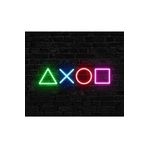 AGUSTOS Playstation Neon Led Tabela, Neon Işık, Oyun Odası Neon Tabela, Neon Işıklar