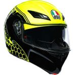 Agv Compact ST MLT Plk Detroit Sarı Fluo Siyah Kapalı Kask