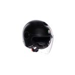 Agv Eteres Mono Mat Siyah Yarım Kask