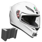 Agv ile uyumlu K1 Kask İçin Aksiyon Kamera Montaj Aparatı, Çift Taraflı Bant ile Kolay Kurulum, Motorsiklet Kask Kamera Tutucu