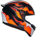 Agv K1 S Krıpton Kapalı Kask Siyah-turuncu - XL - Renkli