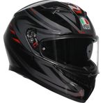 AGV K3 Motosiklet Kaskı Kapalı Kask Syth Red M
