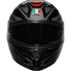 Agv K3 Syth Black Red Kapalı Kask