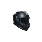 Agv K6 Mat Black Kapalı Motorsiklet Kaskı