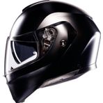 AGV KASK/STREETMODULAR MONO MATT BLACK ÇENE AÇILIR
