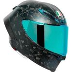 Agv Pısta Gp Rr Kapalı Kask Futuro Carbonıo Forgıato LARGE